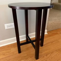 Accent Table - Espresso 22” tall