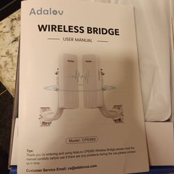 Wireless bridge for Security Cameras