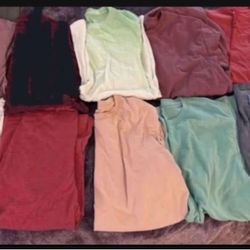 Mens Shirts Lot Size Lrg 