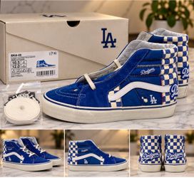 Vans SK8-Hi LA Dodgers Classic Blue/White