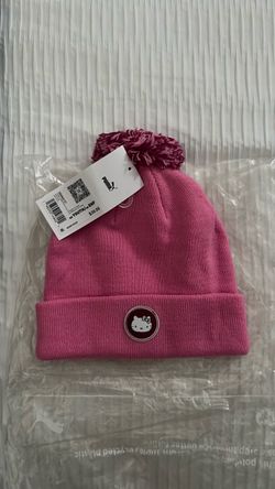 Original hello kitty beanie youth one size fits all pink