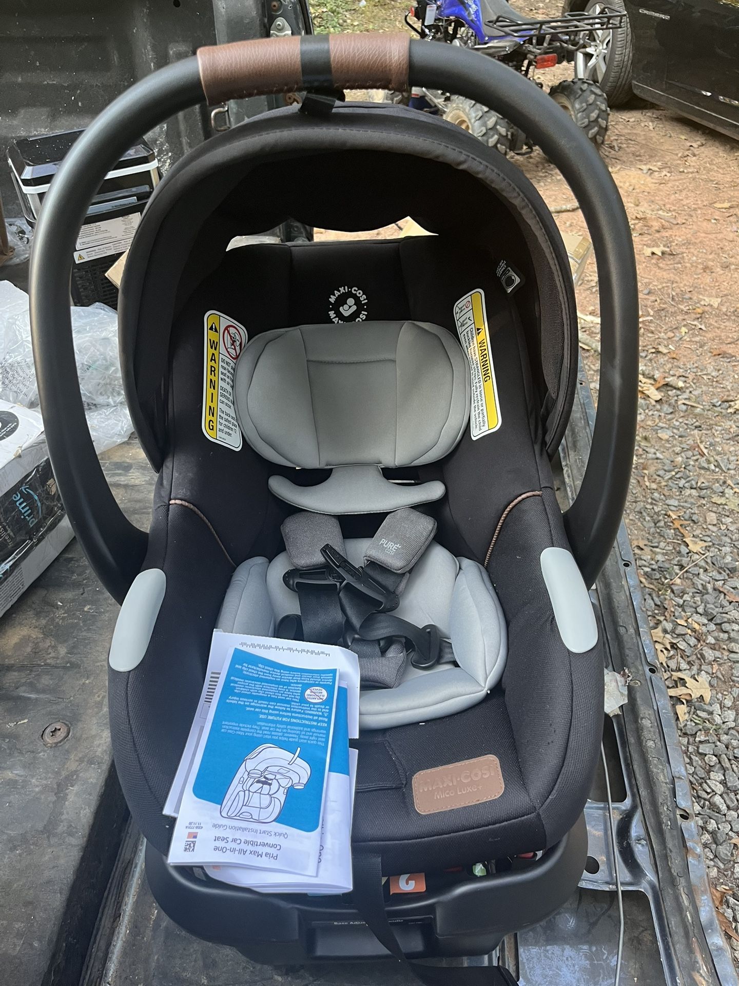 Car Seat, Trampoline, House Hold Items