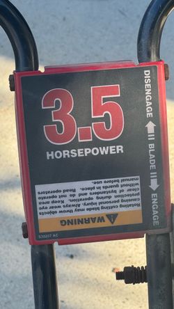 3.5 HP Walk-Behind Lawn Mower