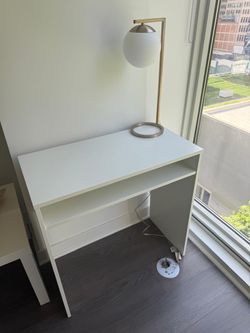 White desk