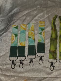 Hand-made Key Wristlet