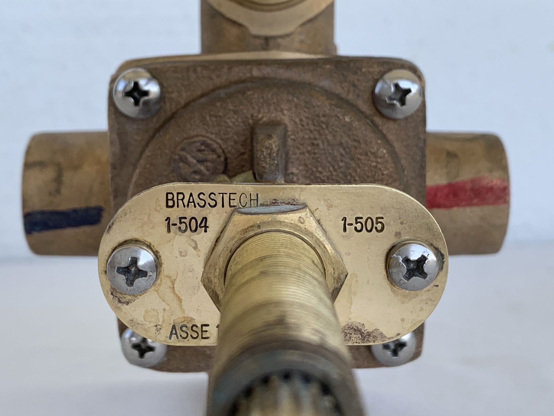 Newport Brass Brasstech Tempress II 1-505 4 Port Tub and Shower Trim Rough-In Diverter Valve w 