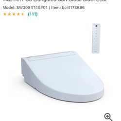 TOTO Washlet+ C5 Elongated Soft Close Bidet Seat