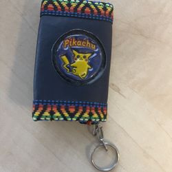 Pokémon Pikachu wallet and keychain set