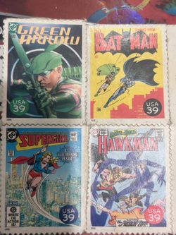 For DC comics stamps just found these they’ve been took away for 15 years