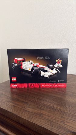 LEGO Icons McLaren MP4/4 & Ayrton Senna Model Race Car - 10330