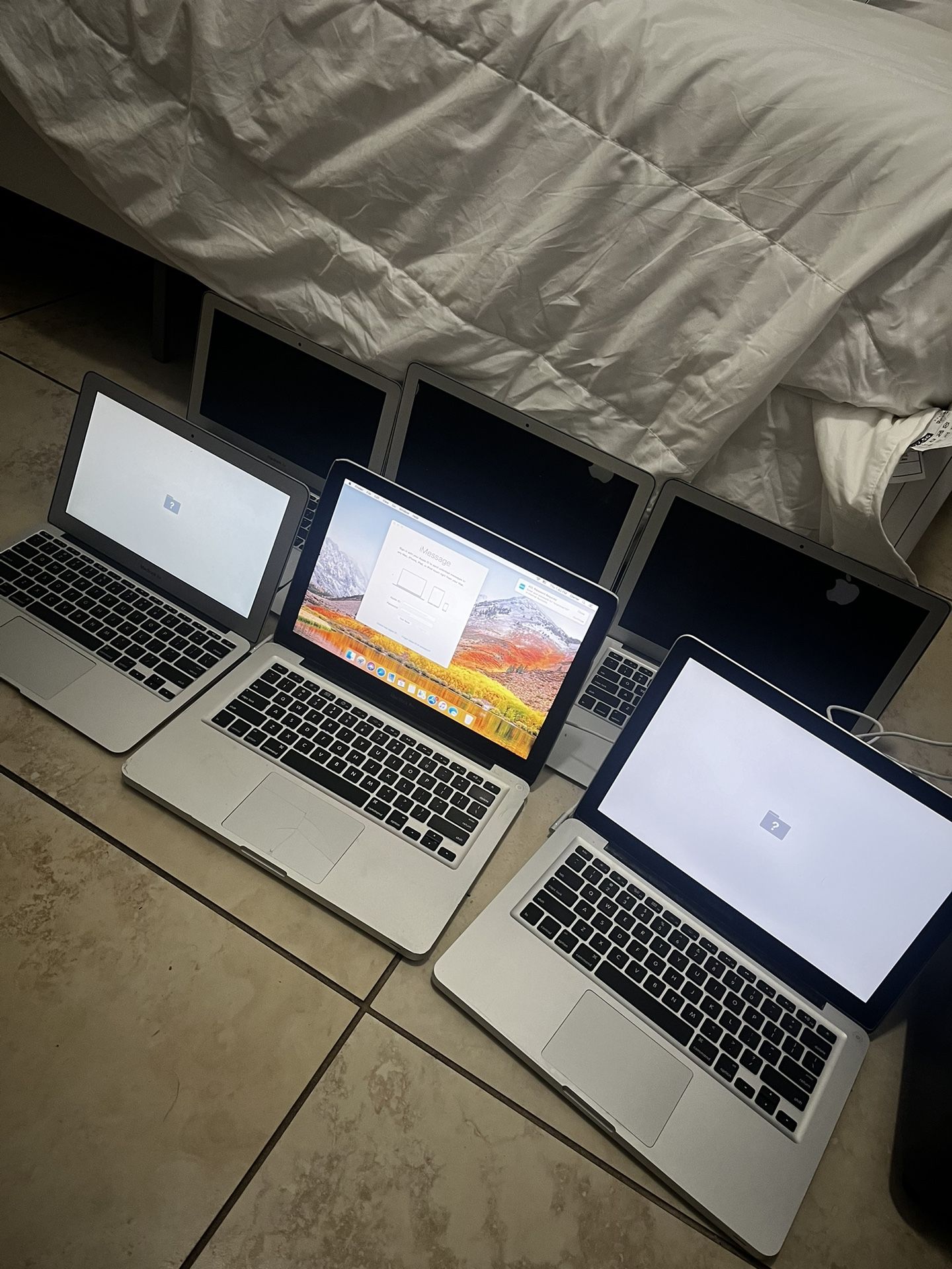 Laptops MacBook 6 Total As Is Take All Read