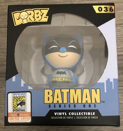 FUNKO 1ST DORBZ SDCC 2015 EXCLUSIVE BATMAN CLASSIC VERSION LIMITED 500 RARE POP!