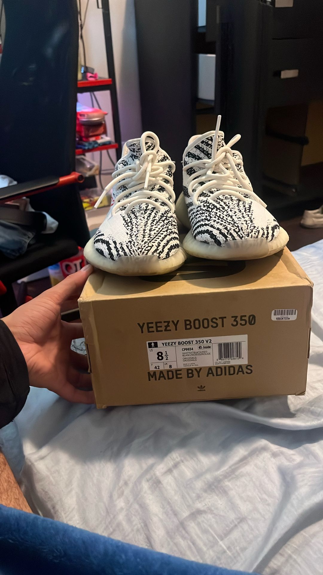 Yeezy Zebras