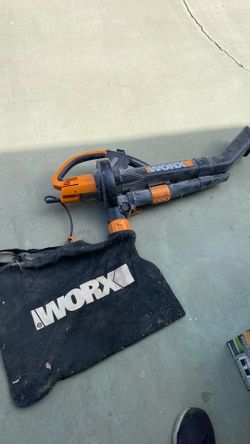 Worx leaf blower/eater vacuum