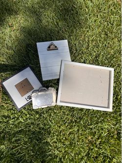 4 Unique Picture Frames — Vintage, Rustic & White Frames — $30 OBO