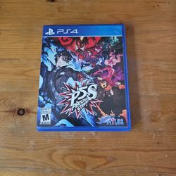 Ps4 Persona 5 Striker Game (Used)