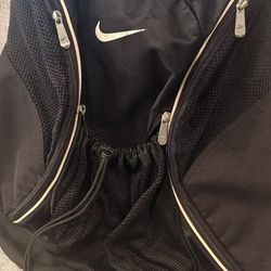Nike Black with White Accents Backpack
