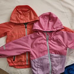 2 Toddler Windbreakers Size 3T $7 