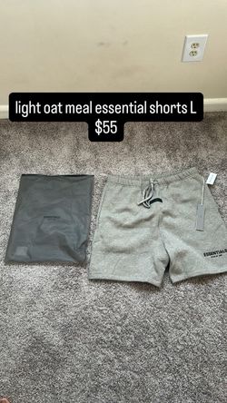 Grey essential shorts