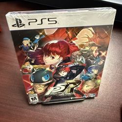 NEW SEALED Persona 5 Royal Steelbook Launch Edition For Playstation 5