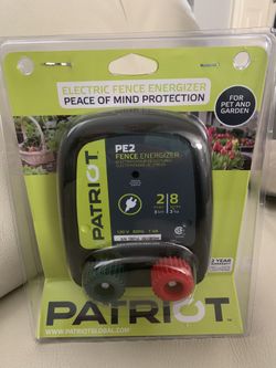 PATRIOT PE2 ELECTRIC 110V/AC FENCER 2 MILE/8 ACRE, FENCE ENERGIZER