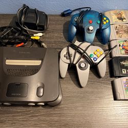Nintendo 64 bundle.