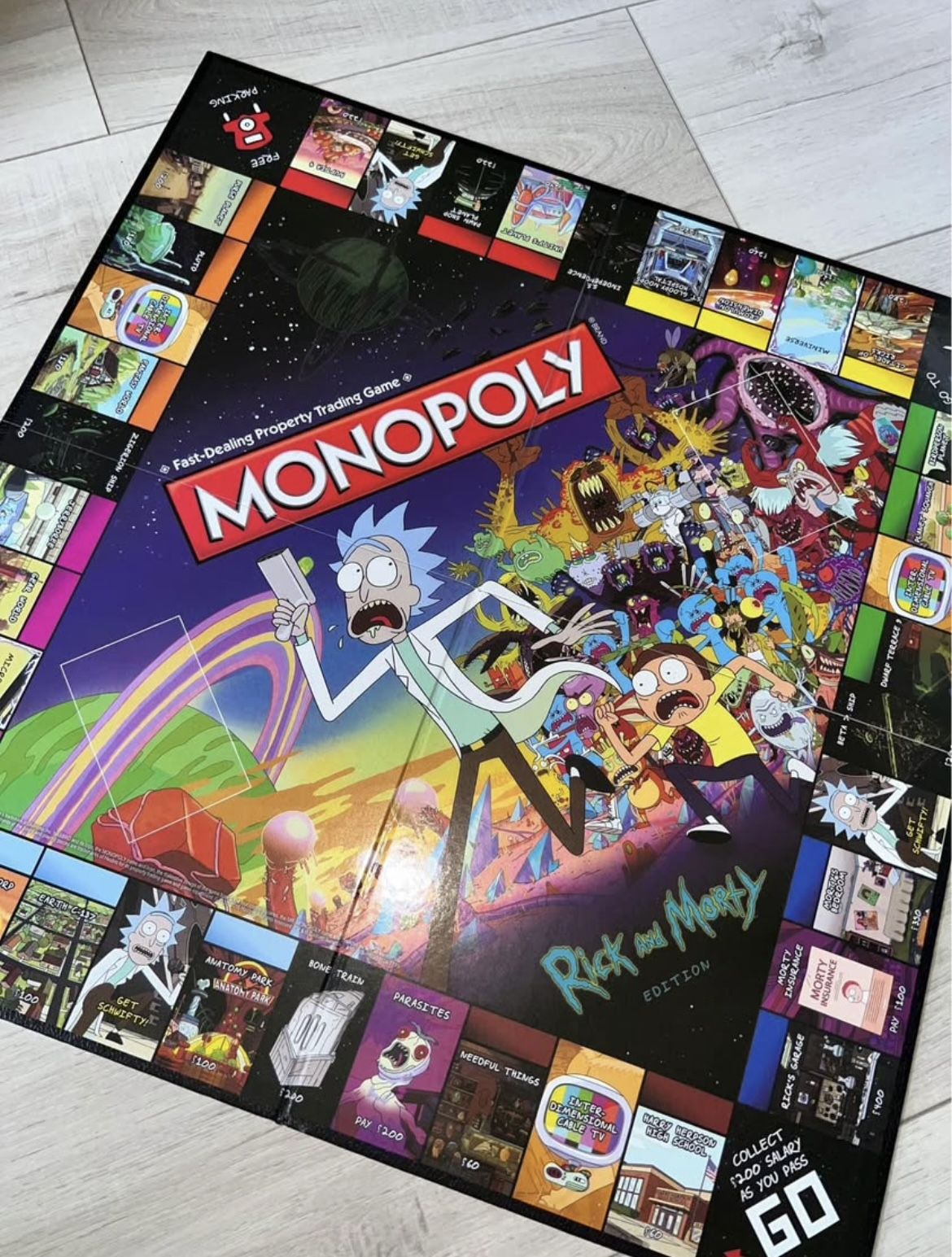 NEW! Rick & Morty Monopoly