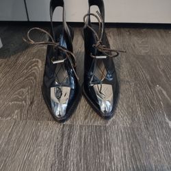 LV Mid-heel Mule - $250