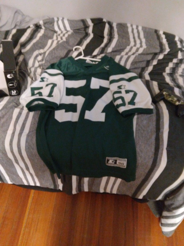 1995 Mo Lewis Vintage Starter Jersey Size Large $65