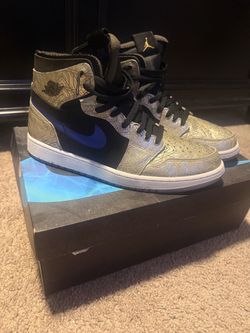Air Jordan 1 Zoom CMFT Gold Laser Size 12