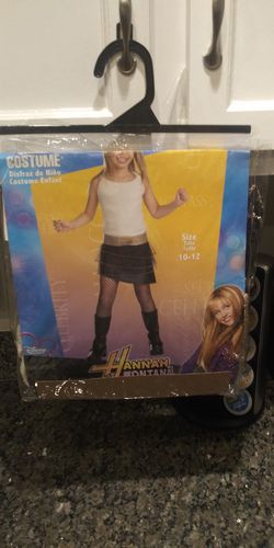 Hannah Montana child costume Size 10/12