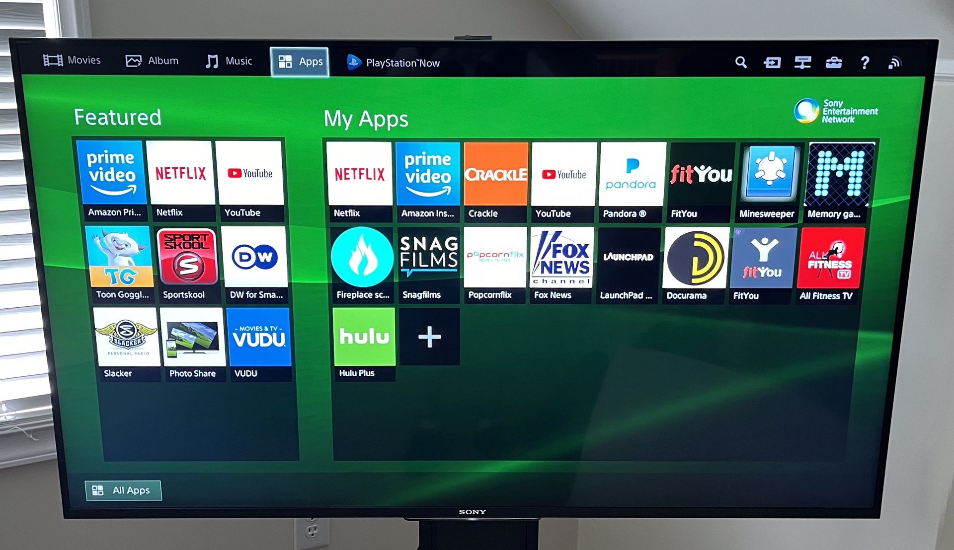 Smart TV, 55” SONY