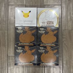 Pokémon Elite Trainer Boxes Bundle - New & Sealed