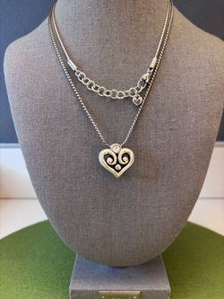 Brighton Badge Clip Necklace