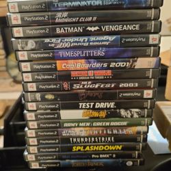 Ps 2 Games Varios Titles See Description