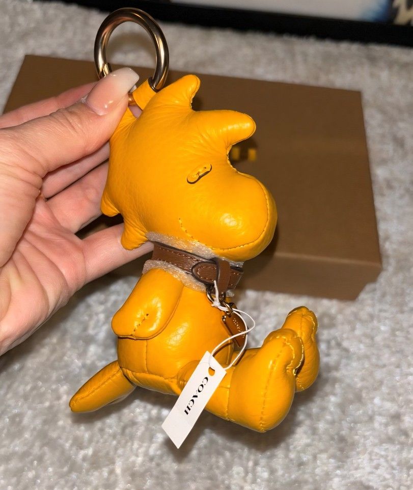 Coach x Peanuts Snoopy Collection Woodstock Bag Charm Keychain
