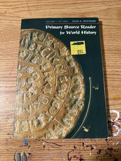Primary Source Reader For World History