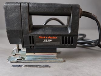 Vintage Black & Decker M47 Series 7543 Jig Saw 1/5 HP Single Speed Tested Works