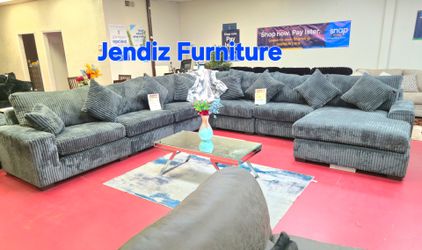 New Oversized Living Room Sofa. Get It Home Now For Only $49 And Pay later 