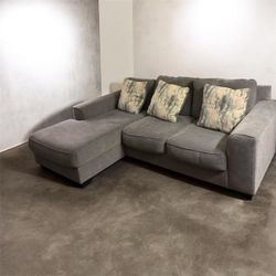 Comfy Sectional Sofa- Gray Color