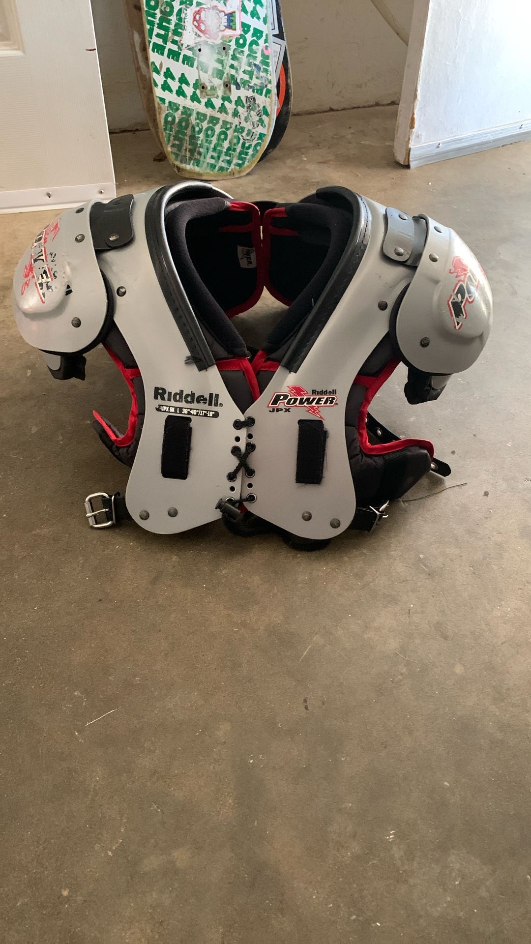 Riddell Power Jpx Football Pads Size 17 18