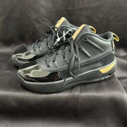 Black And Gold kids Jordans