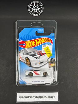 Hot Wheels - Nightburnerz #7/10 - White Advan 1996 ‘96 Nissan 180SX Type X (FKB00)