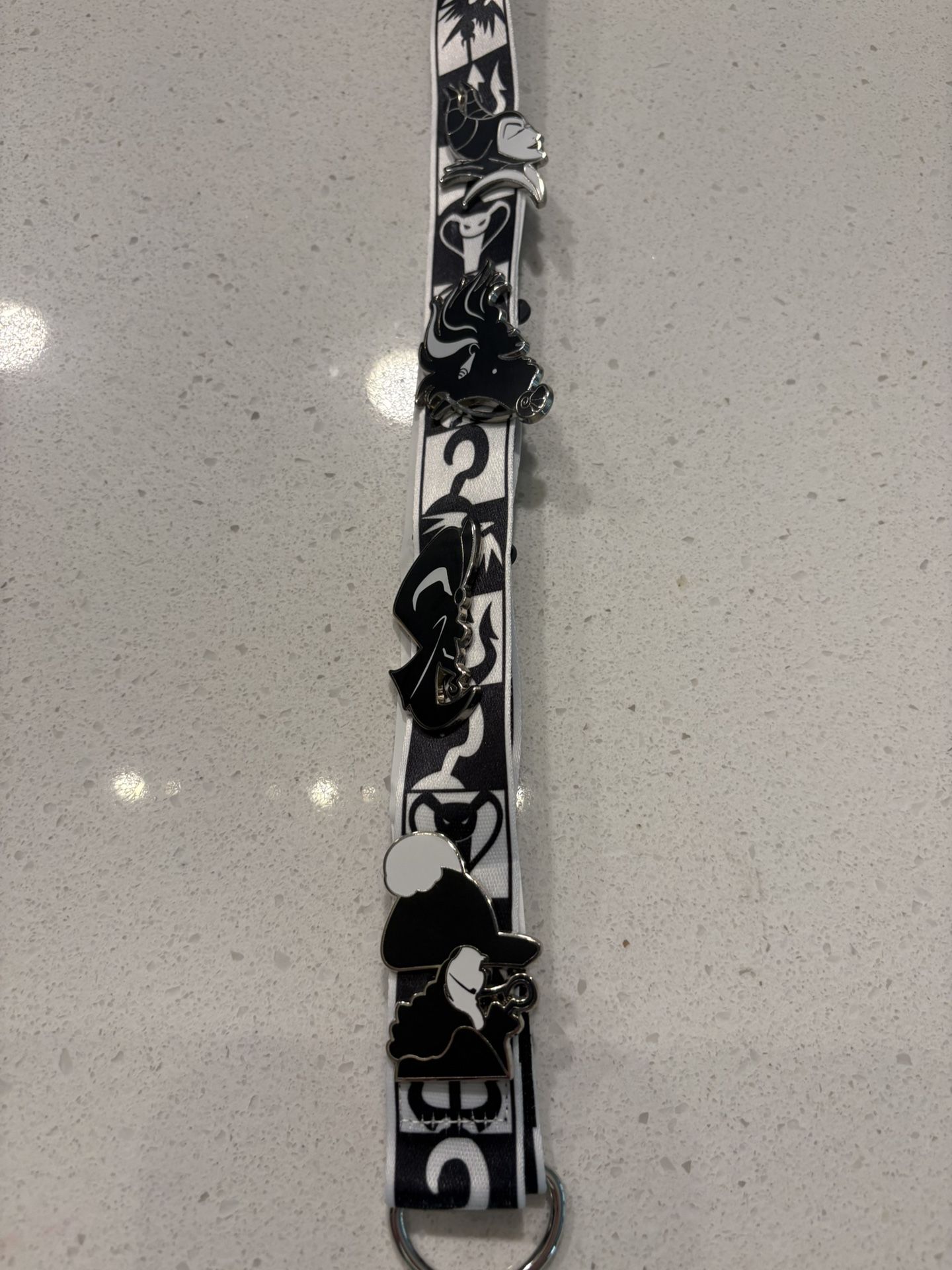 Disney Villains Lanyard and Pins Set