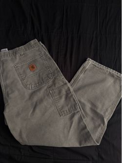 Men’s Green Carhartt Pants