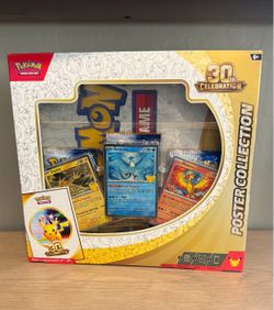 Pokémon TCG 30th Celebration Poster Collection Box