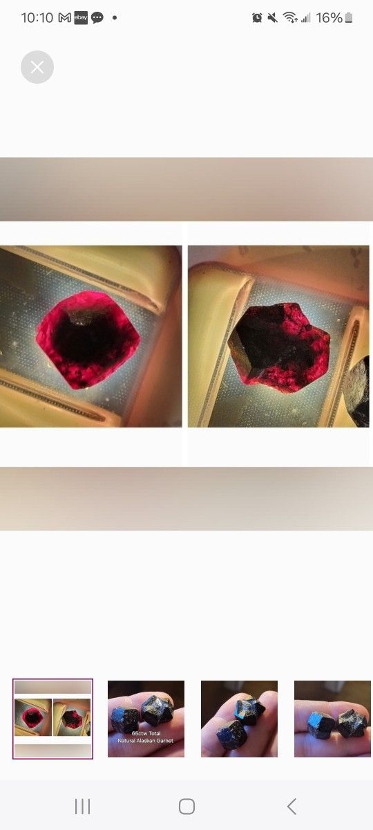Pair Of Garnet 78ctw Set Of Two