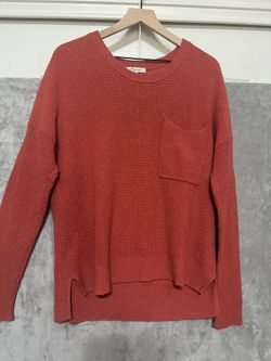 Madewell Burnt Orange Sweater