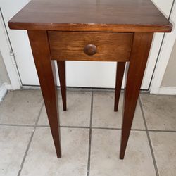 Brown Wooden End Table