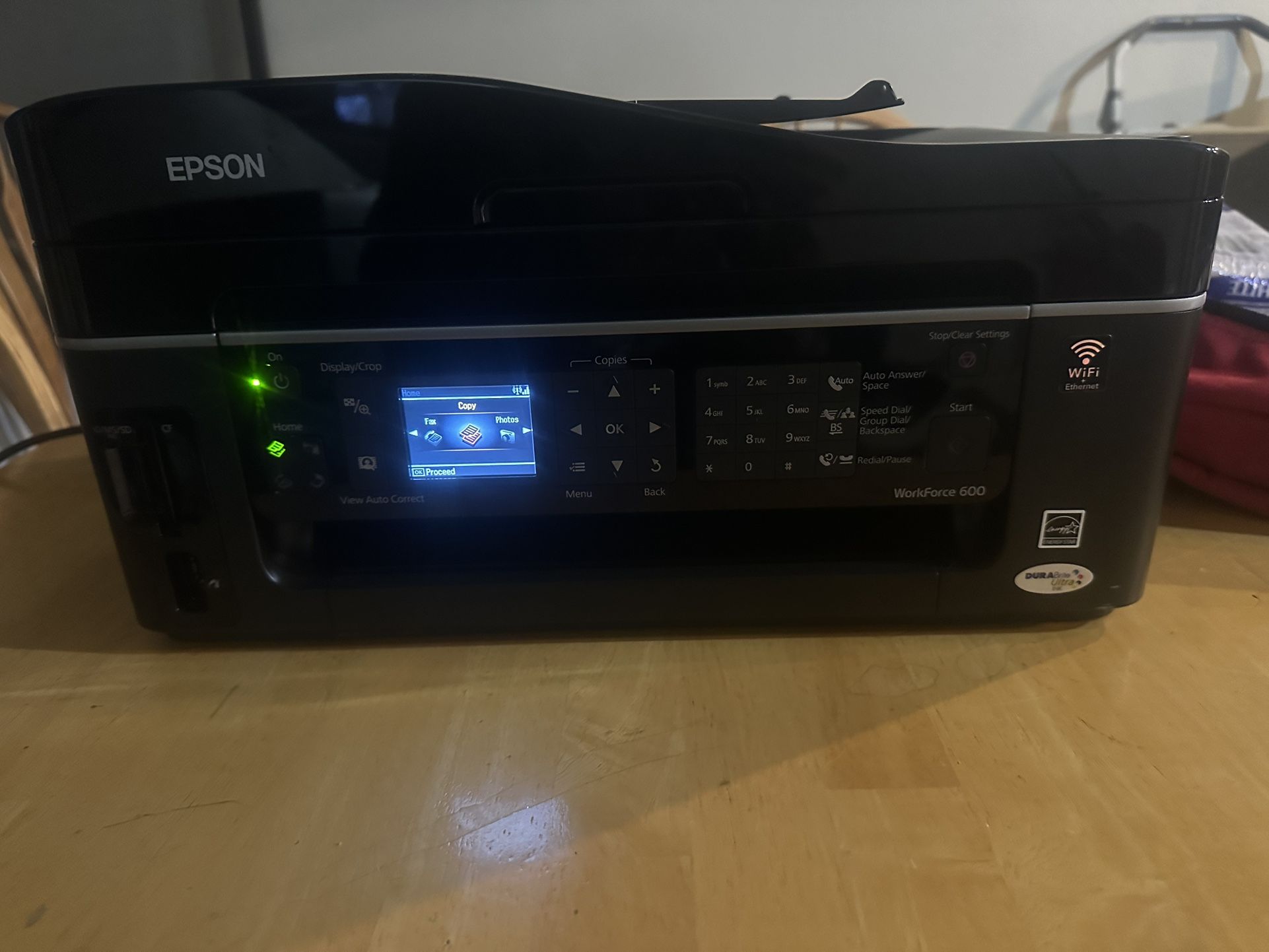 Epson Workforce 600 All-in-one Printer